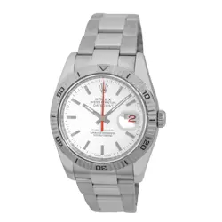 ROLEX STAINLESS STEEL 36MM TURN-O-GRAPH DATEJUST 116264 BOX WARRANTY