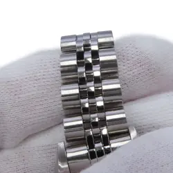 ROLEX Datejust 26mm Stainless Steel 18K White Gold Pink Dial 79174