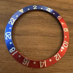 ROLEX 1675/16750 GMT BEZEL INSERT RED