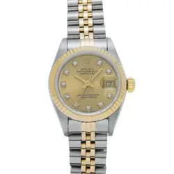 ROLEX DATEJUST DIAMOND 69173G X-SERIES (1991) DIAMOND LADIES AUTOMATIC #GZ157