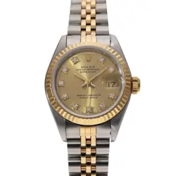 ROLEX DATEJUST DIAMOND 69173G L-SERIES (1990) DIAMOND LADIES AUTOMATIC #GZ158
