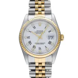 ROLEX DATEJUST DIAMOND 16233G R-SERIES (1988) DIAMOND MEN'S AUTOMATIC #GZ090