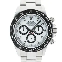 ROLEX DAYTONA 116500LN WHITE WARRANTY 2019 BOX/PAPER