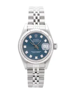 ROLEX DATEJUST 26 / BLUE DIAMOND DIAL / 1994 / 69174