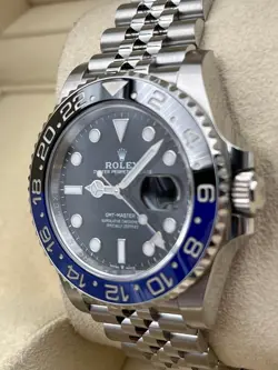 Rolex GMT Master II Batman Jubilee Bracelet 126710BLNR Box & Papers 2025