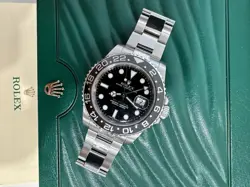 ROLEX GMT MASTER II 116710LN BLACK OYSTER BAND 40MM