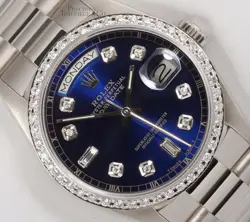 36MM-BLUE DIAMOND