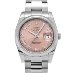 ROLEX DATEJUST 116200 PINK WATCH 687442