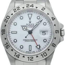 ROLEX EXPLORER 2 TRITIUM SINGLE BUCKLE 16570(W) STAINLESS STEEL MENSWATCH WH...