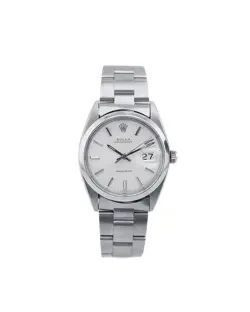 1966 ROLEX OYSTER DATE 34MM REF. 6694 SILVER DIAL WITH ORIGINAL BOX