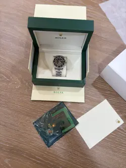ROLEX SUBMARINER BLACK FACE OYSTER
