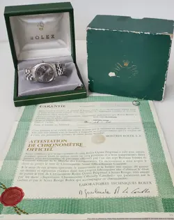 Rolex Datejust 1603 Mens Vintage Cool Wrist Watch Box Papers