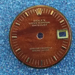 WOOD 26MM DIAL