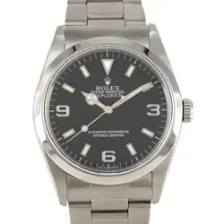 AUTHENTIC ROLEX EXPLORER 1 14270 SS AUTOMATIC #P  #270-004-033-4780