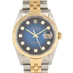 AUTHENTIC ROLEX DATEJUST 16233G SSXYG AUTOMATIC #P  #270-004-113-0381