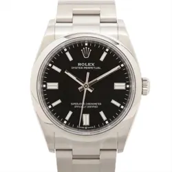 ROLEX OYSTER PERPETUAL 36 126000 SS SS AT BLACK DIAL