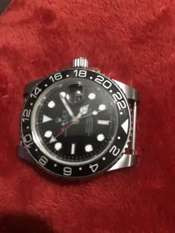 ROLEX GMT-MASTER II MEN'S BLACK WATCH - 116710 LN