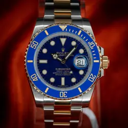 ROLEX SUBMARINER 116613LB 'BLUESY' - FULL SET