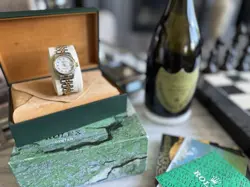 TWO-TONE 18K/SS WATCH