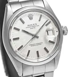ROLEX Oyster Perpetual Date Mist Dial 1500 #Mo365