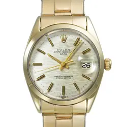ROLEX OYSTER PERPETUAL DATE MIST DIAL 1969 1550 #MO341