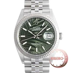 ROLEX DATEJUST 36 126234 WATCHES STAINLESS STEEL/WG MENS FREE SHIPPING