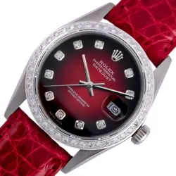 DIAMOND WATCH LEATHER