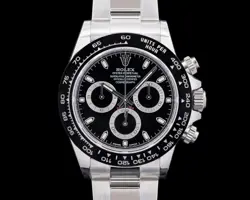 ROLEX 116500LN DAYTONA OYSTERSTEEL BLACK DIAL FULL SET