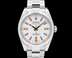 ROLEX 116400 MILGAUSS SS WHITE DIAL