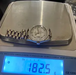 ROLEX DAY-DATE PRESIDENT 36MM 18K WHITE GOLD