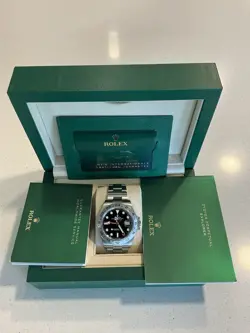 ROLEX EXPLORER II COMPLETE SET 2024 NEVER WORN