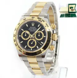 2024 MINT ROLEX DAYTONA 126503 40MM BLACK DIAL 18K YG TWO-TONE BOX PAPERS