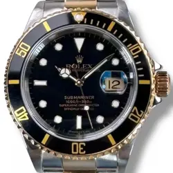 ROLEX SUBMARINER 16613 BLACK 40MM