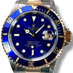 ROLEX SUBMARINER 16613 BLUE DIAL 40MM