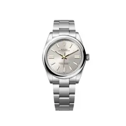 2025 NEW, UNWORN ROLEX OYSTER PERPETUAL 41MM REF. 134300, SILVER DIAL.