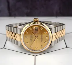 YELLOW GOLD FLUTED