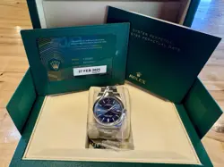 ROLEX 126000 BLUE 36MM UNWORN 2025 FULL SET