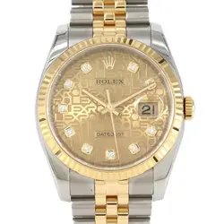AUTHENTIC ROLEX DATEJUST 116233G SSXYG AUTOMATIC #V  #270-004-115-5544