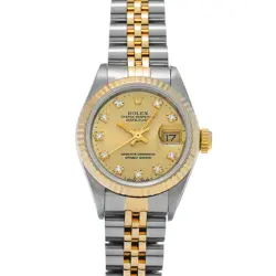 ROLEX DATEJUST 69173G CASE SIZE 2626MM LADIES USED WATCH #811326