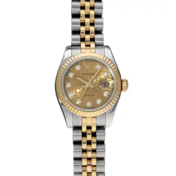 ROLEX DATEJUST 179173G CASE SIZE 2626MM LADIES USED WATCH #81626