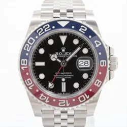 ROLEX GMT MASTER II 126710BLRO SS SS AT BLACK DIAL JUBILEE BRACELET 3 EXTRA LINK