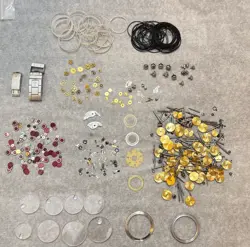 ROLEX CRYSTALS SUBMARINER GMT-MASTER AND DATEJUST PARTS. ALL GENUINE ROLEX PARTS