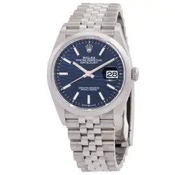 ROLEX DATEJUST 36 AUTOMATIC BLUE DIAL LADIES WATCH 126200BLFSJ