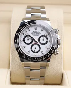 2023 ROLEX COSMOGRAPH DAYTONA WHITE DIAL 116500LN FULL SET