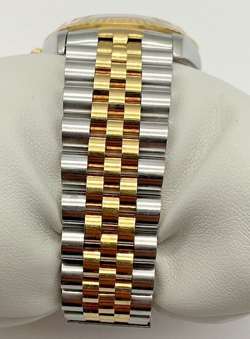 1993 Men’s Rolex Datejust White Roman Dial 18k/SS 16233 Watch W/ Box