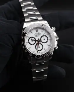NEW JULY 2025 ROLEX COSMOGRAPH DAYTONA PANDA WHITE DIAL 126500LN