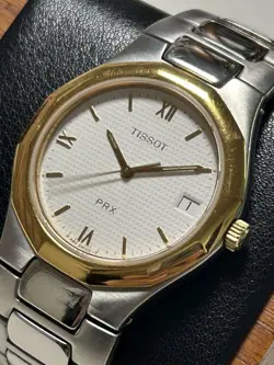 TISSOT PRX VINTAGE MEN'S WATCH-34MM ROLEX-INSPIRED USED