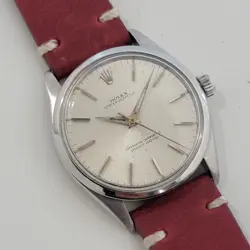 ROLEX OYSTER PERPETUAL REF 1002 34MM MENS 1960S AUTOMATIC SWISS VINTAGE RA143R