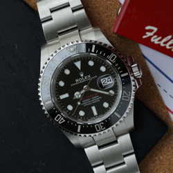 ROLEX SEA-DWELLER 43MM REF. 126600 W/ CARD STEEL DATES 2020