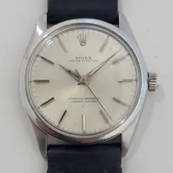 ROLEX OYSTER PERPETUAL REF 1002 34MM MENS 1960S AUTOMATIC VINTAGE SWISS RA143